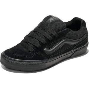 Vans Men’s Caldrone Shoe(Suede/Mesh Black/Black)