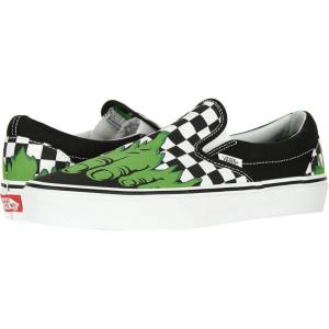 Vans Mens Classic Slip-on(Marvel Hulk Checker Black)