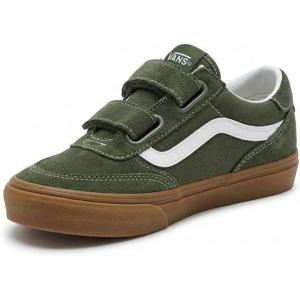 Vans Unisex-Child Brooklyn Ls V Low Top Shoe(Pine Forest)