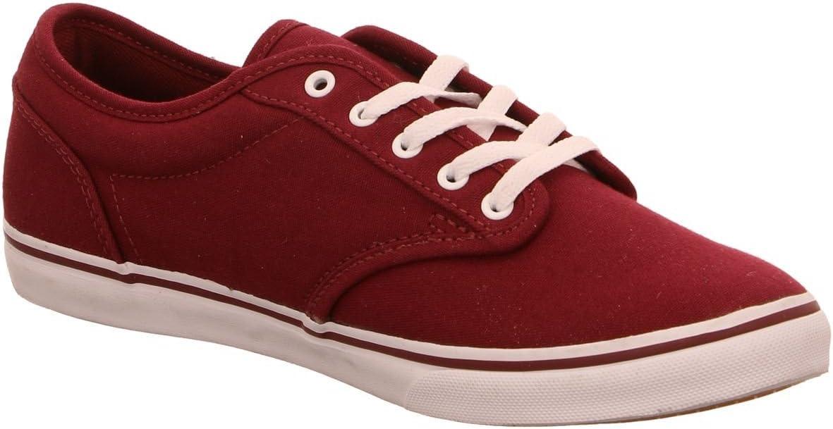 imageVans Womens Atwood LowRed Canvas BurgundyWhite 8c2
