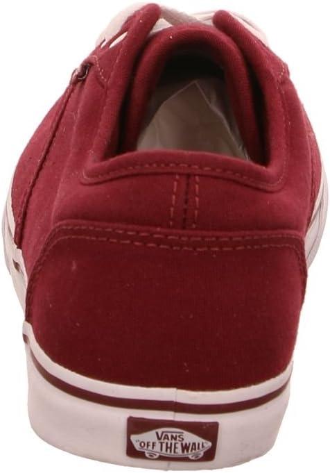 imageVans Womens Atwood LowRed Canvas BurgundyWhite 8c2