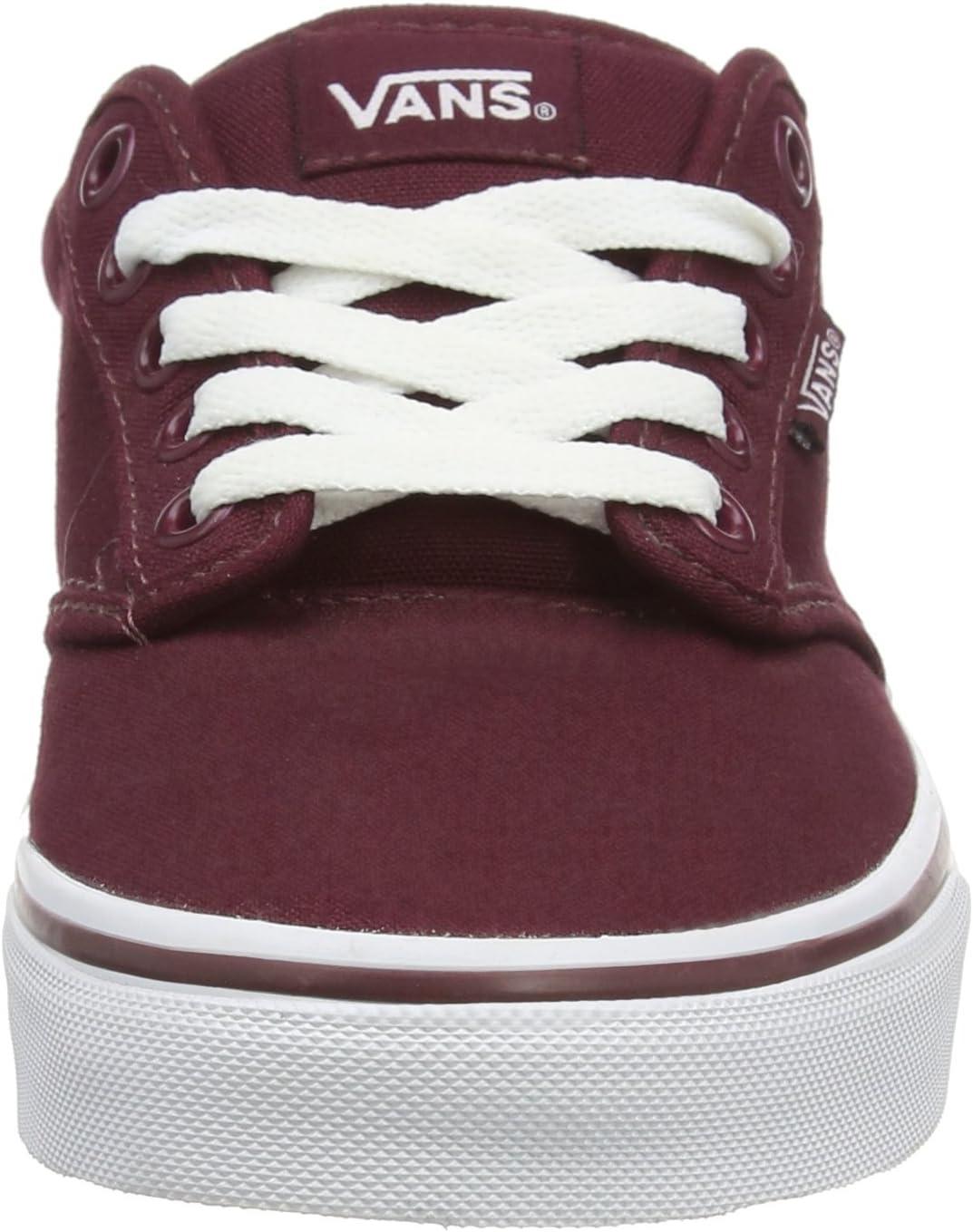 imageVans Womens Atwood SneakerRed Canvas Port RoyaleFlowers