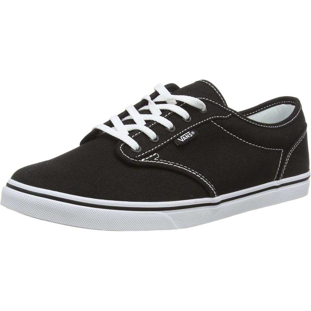 imageVans Womens Atwood LowCanvas BlackWhite
