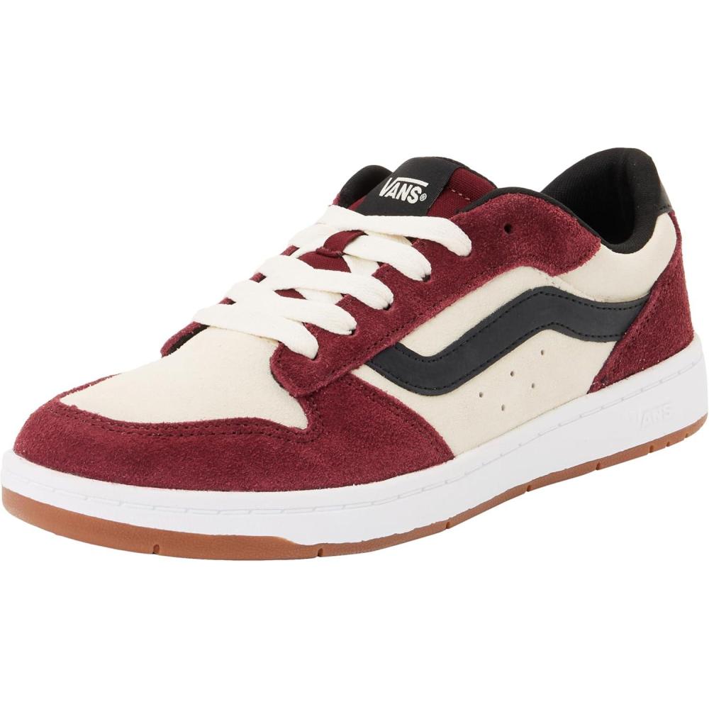 imageVans Womens Ryland Ls Shoe  Retro Court Sneakers Tennis Fashion InspiredSuedeCanvas Port Royale
