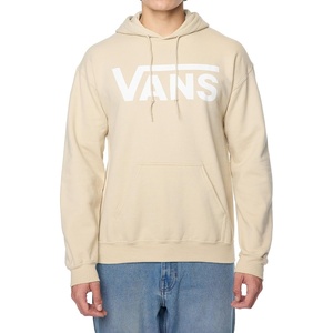 Vans Men’s Classic Pullover Hoodie – Warm Fleece Lining, Casual Graphic Sweatshirt for Men & Women, Cotton & Polyester(Oatmeal Beige)