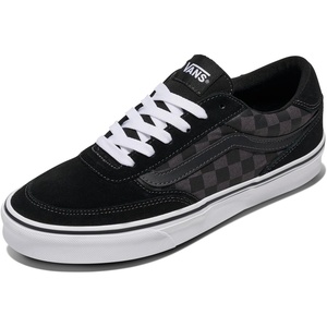 Vans Men’s Brooklyn LS Sneakers(Checkerboard Black/Asphalt)