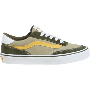 Vans Men’s Brooklyn LS Sneakers(Colour Block Green Grape Leaf)
