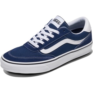 Vans Men’s Brooklyn LS Sneakers(Suede/Canvas Dress Blues)