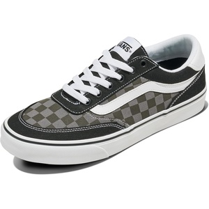 Vans Men’s Brooklyn LS Sneakers(Tonal Check Faded Black)